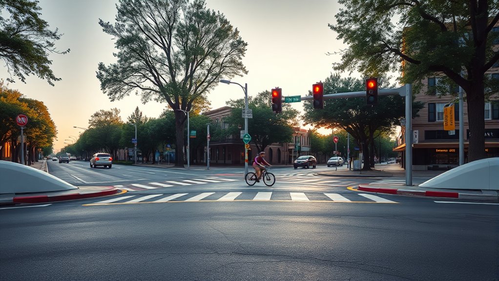 safe predictable pedestrian crossings