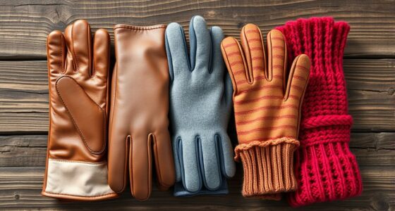 seasonal glove material guide