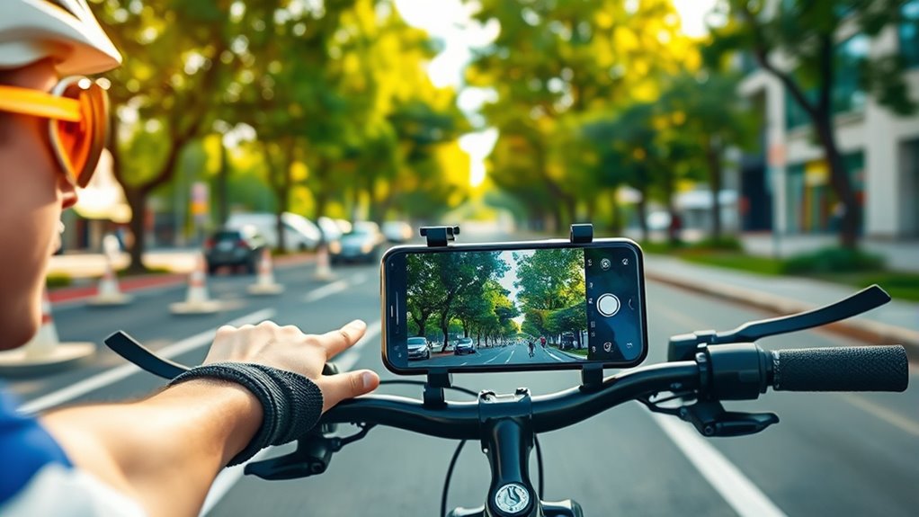 secure stable bike photography