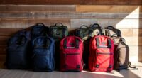 secure travel backpack selection