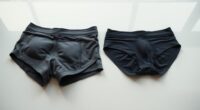 shorts versus undies padding
