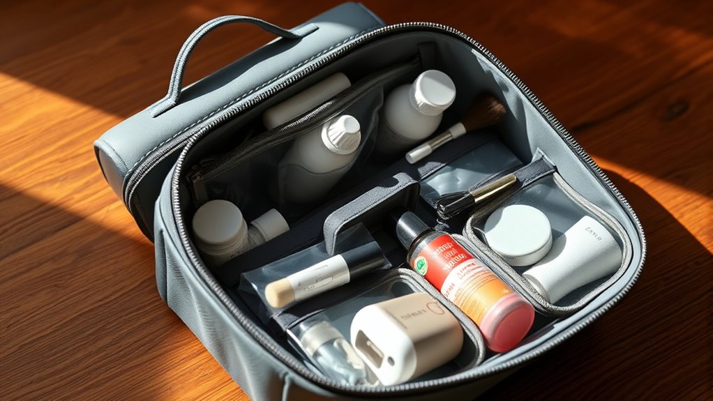 size durability compartments waterproof