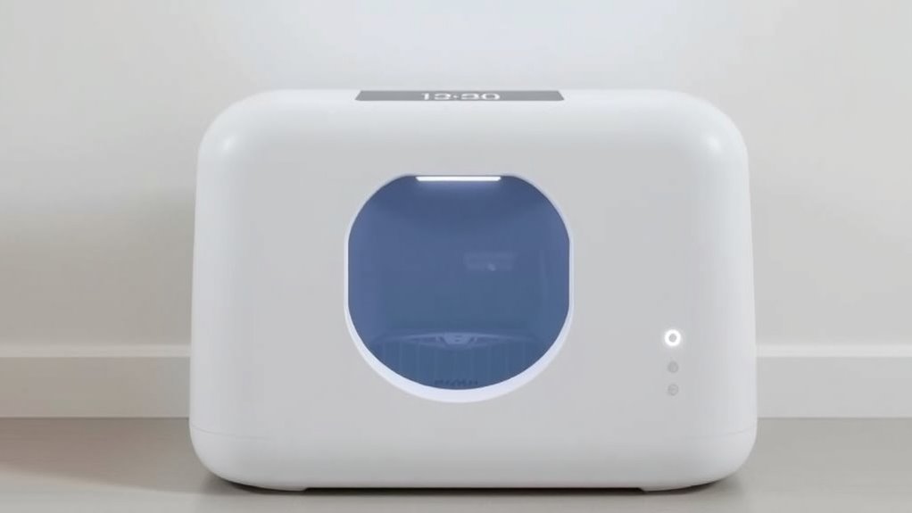 smart litter box features