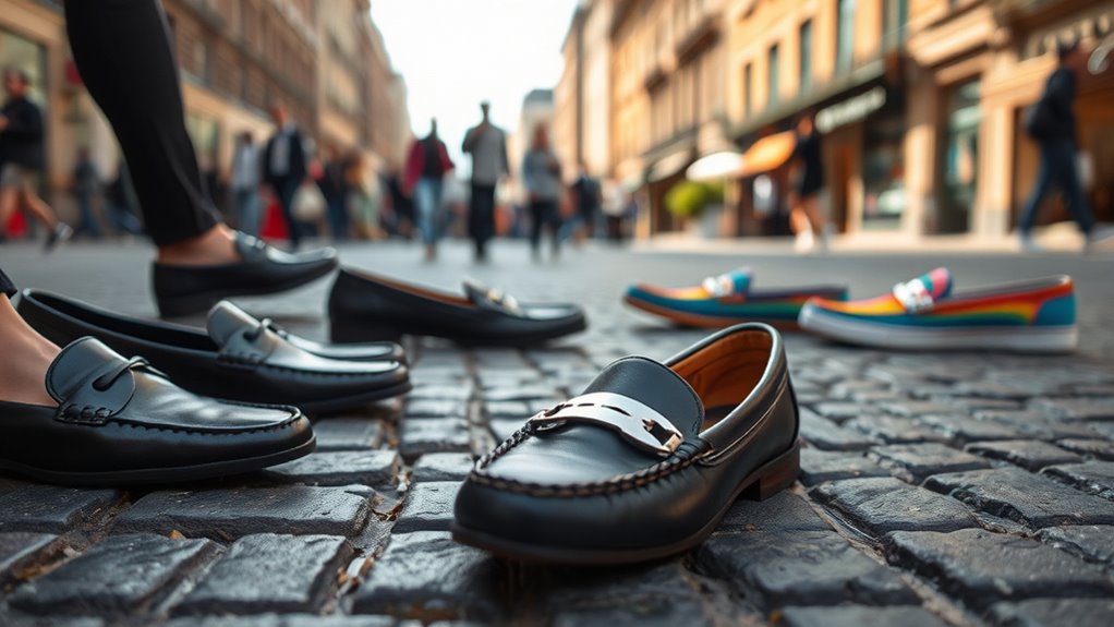 stylish supportive city footwear