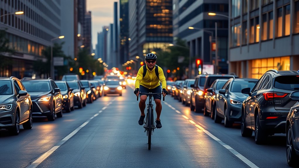 take the lane confidently