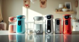 temperature controlled baby formula dispensers