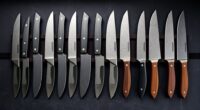 top carbon steel damascus knives