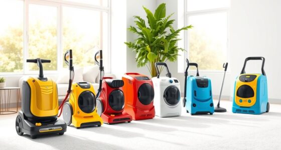 top carpet cleaning machines