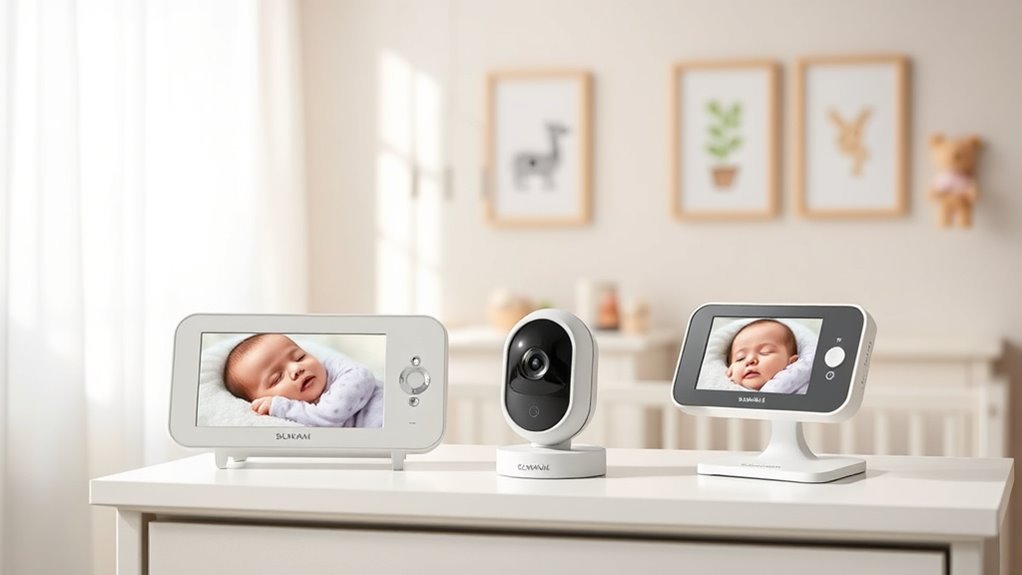 top dual camera baby monitors