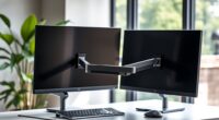 top dual monitor mounts