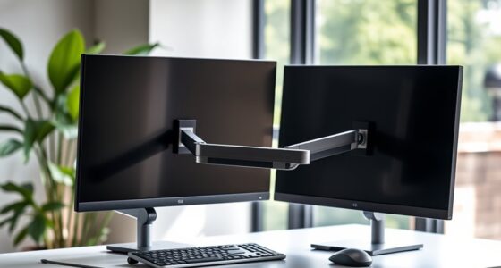 top dual monitor mounts