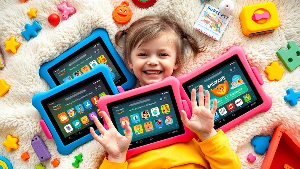 top kid friendly amazon tablets
