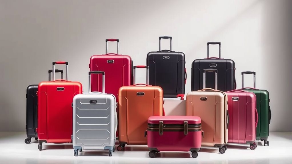 top luxury travel suitcase sets
