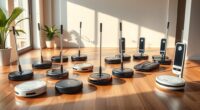 top robotic mops with auto base