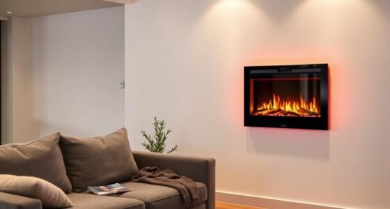top ventless electric fireplaces