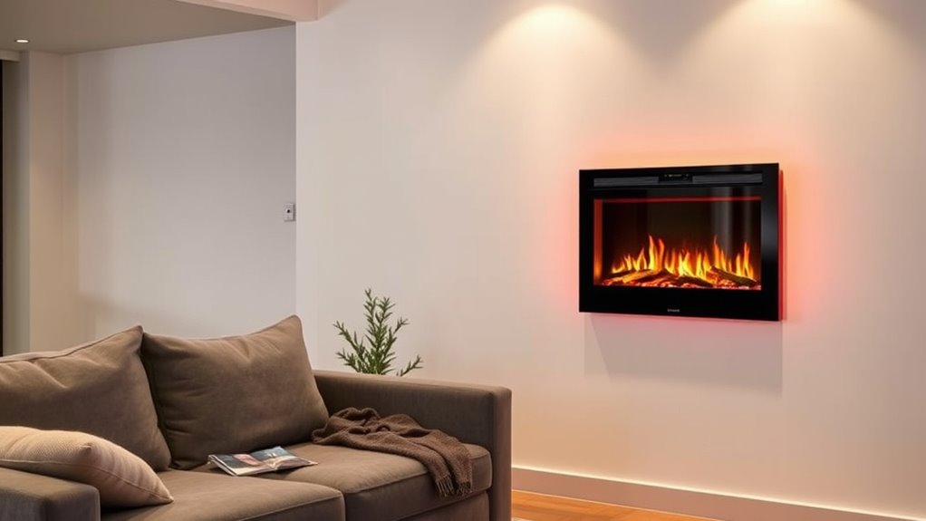 top ventless electric fireplaces