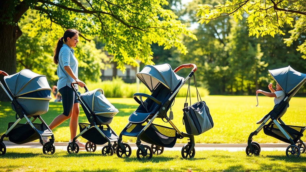 travel friendly lightweight stroller features