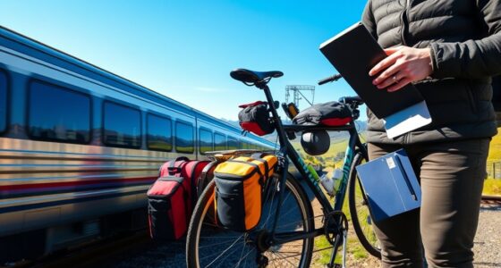 traveling with bike reservations