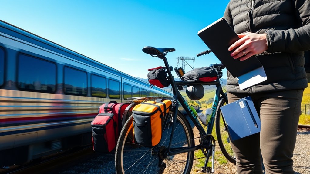 traveling with bike reservations