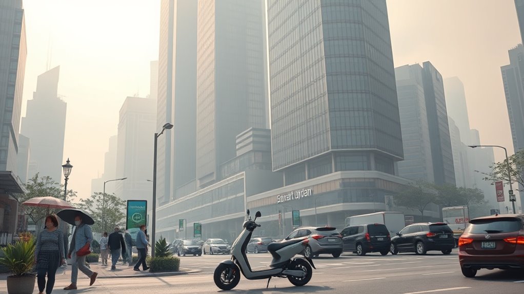 urban greenery improves air quality