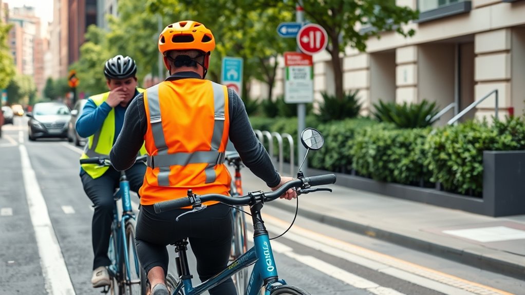 wear helmets park responsibly