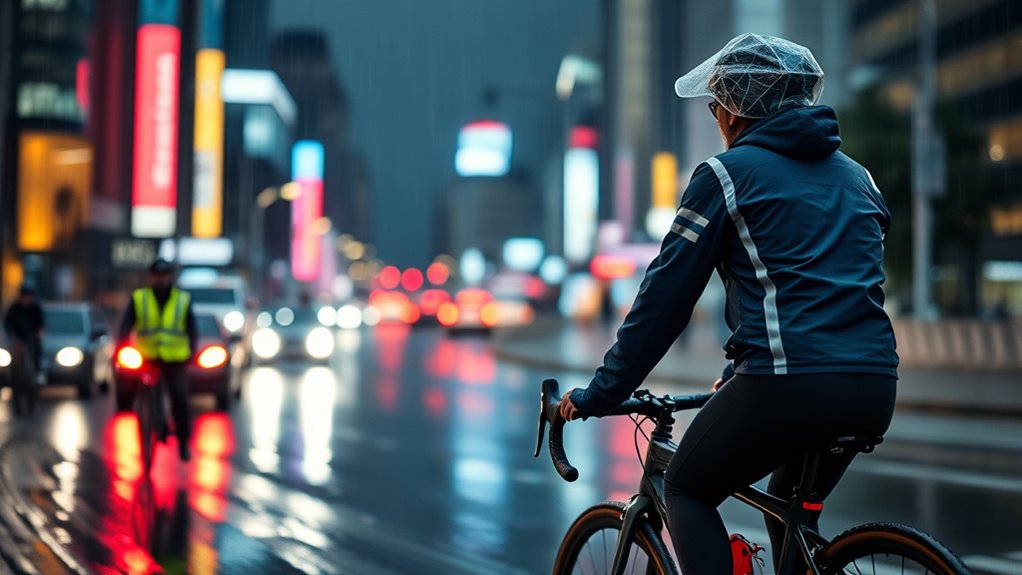 weatherproof biking workwear