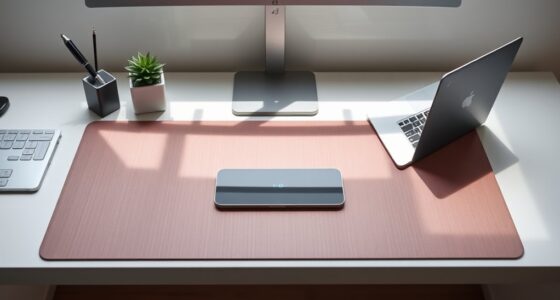 wireless charging desk mats