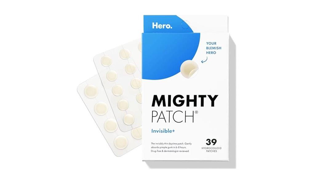 clear invisible acne patches