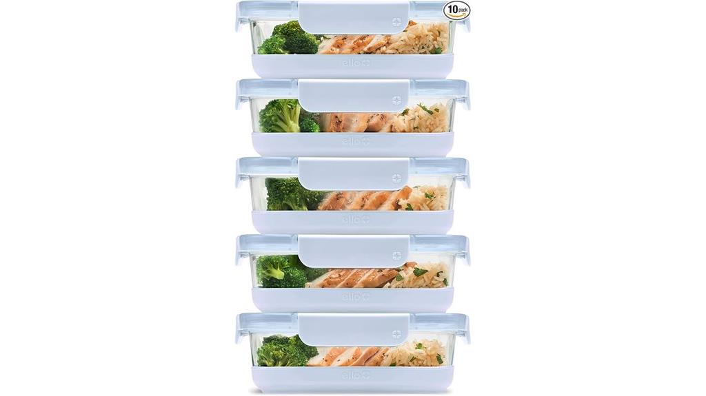 duraglass 10 piece meal prep
