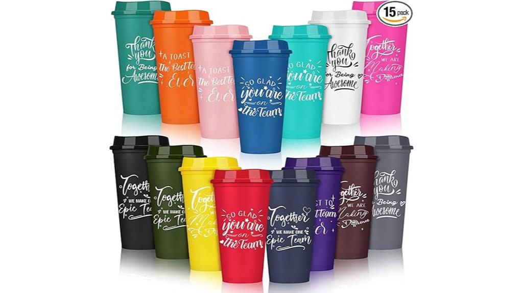 employee gift tumbler set