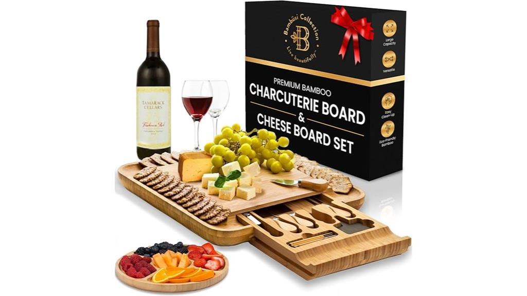 gourmet cheese board set