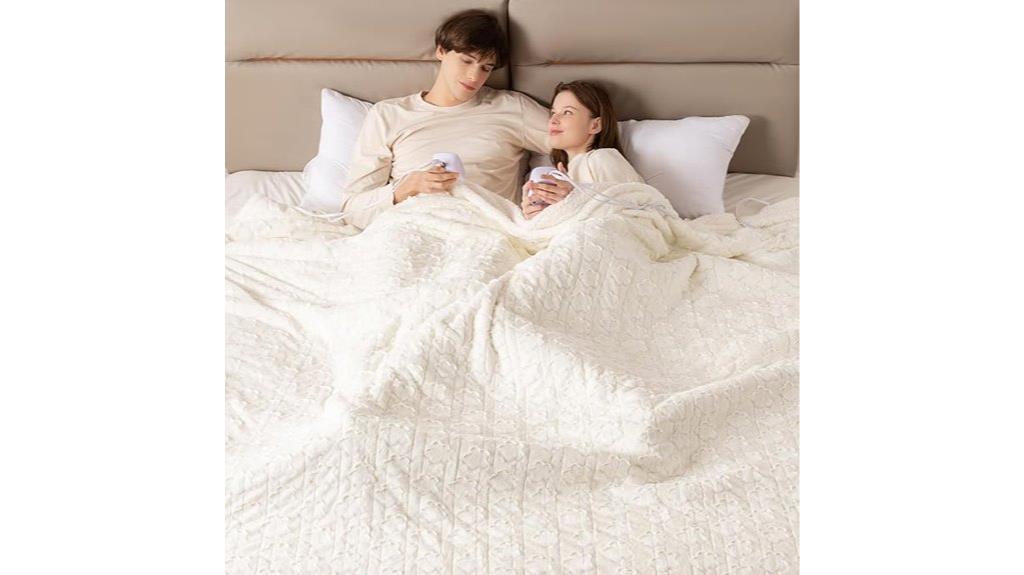king size dual heat blanket