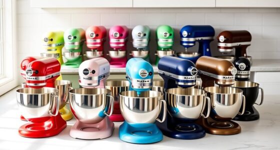 top 2025 kitchenaid mixer colors
