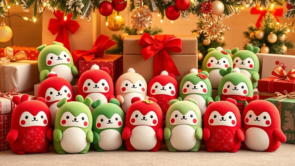 top holiday squishmallows 2025