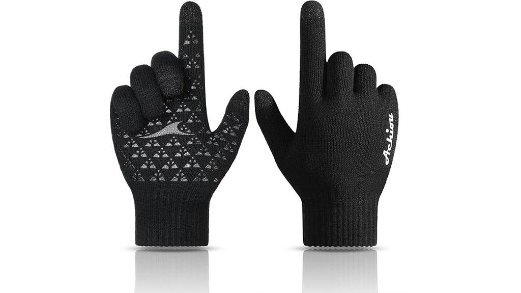 unisex winter gloves pair