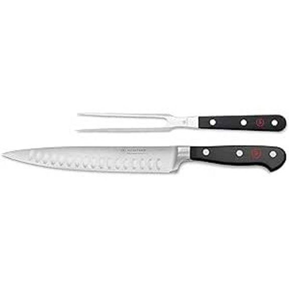 WÜSTHOF Classic Carving Set Black 2-Piece