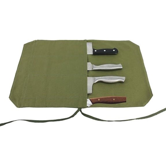 HERSENT Chef Knife Roll Bag with 4 Slots