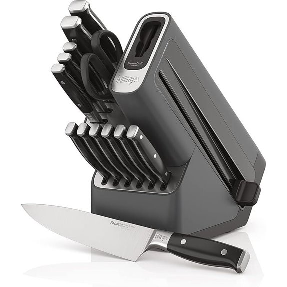 Ninja 14-Piece Knife Block Set with Sharpener