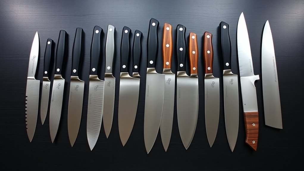 knife selection blade handle size