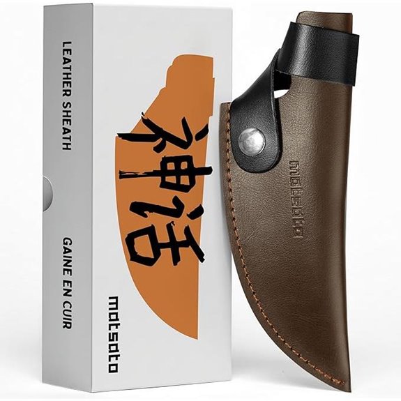 Matsato Leather Sheath for 6.3-Inch Japanese Chef's Knife