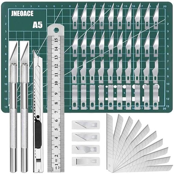 Jneoace Precision Craft Hobby Knife Kit with Blades
