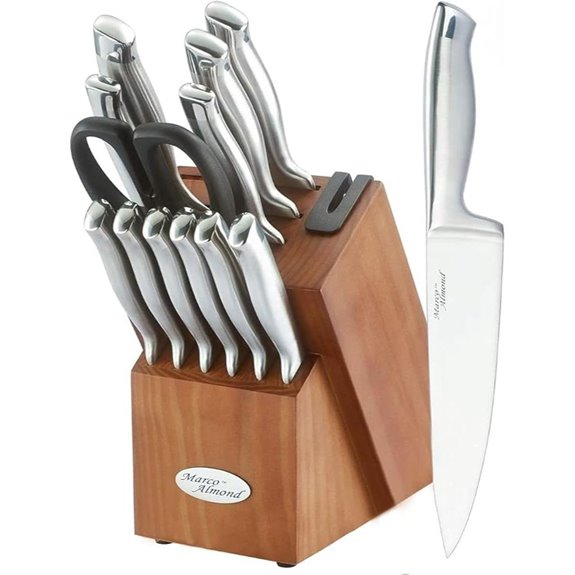 Marco Almond® 14-Piece Knife Block Set