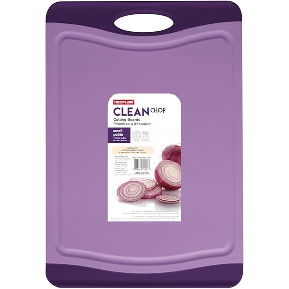 Neoflam Flutto Poly Cutting Board - Purple