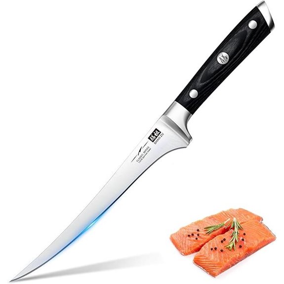 SHAN ZU 7-Inch Fillet Knife for Fish and Meat