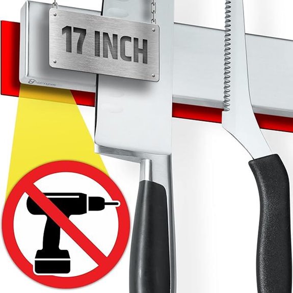 Magnetic Knife Holder with Strong Adhesive (17-Inch)