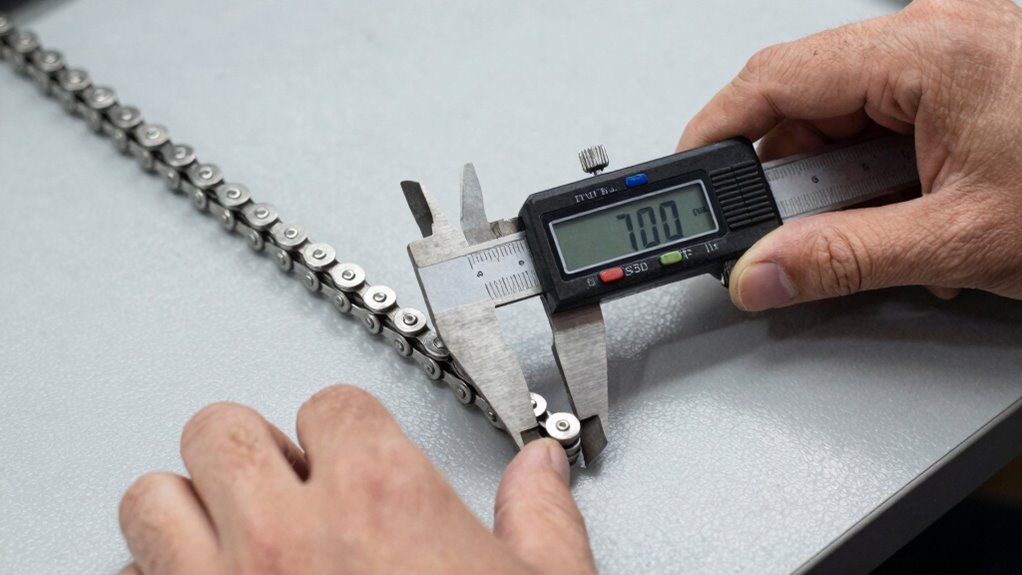 accurate chain wear measurement
