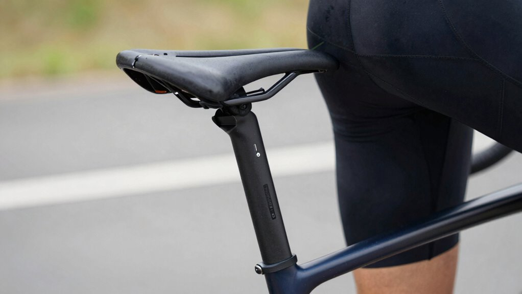 adjust saddle tilt and materials