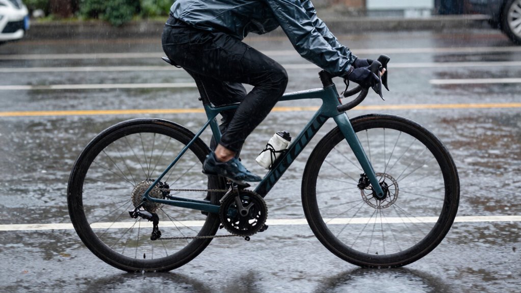 adjust tire pressure and braking