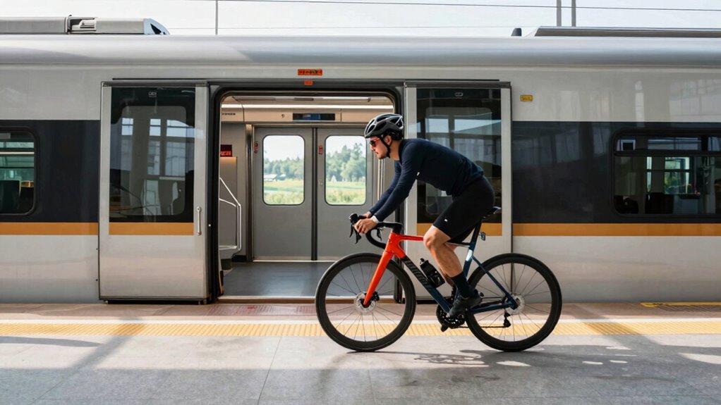 check train bike policies