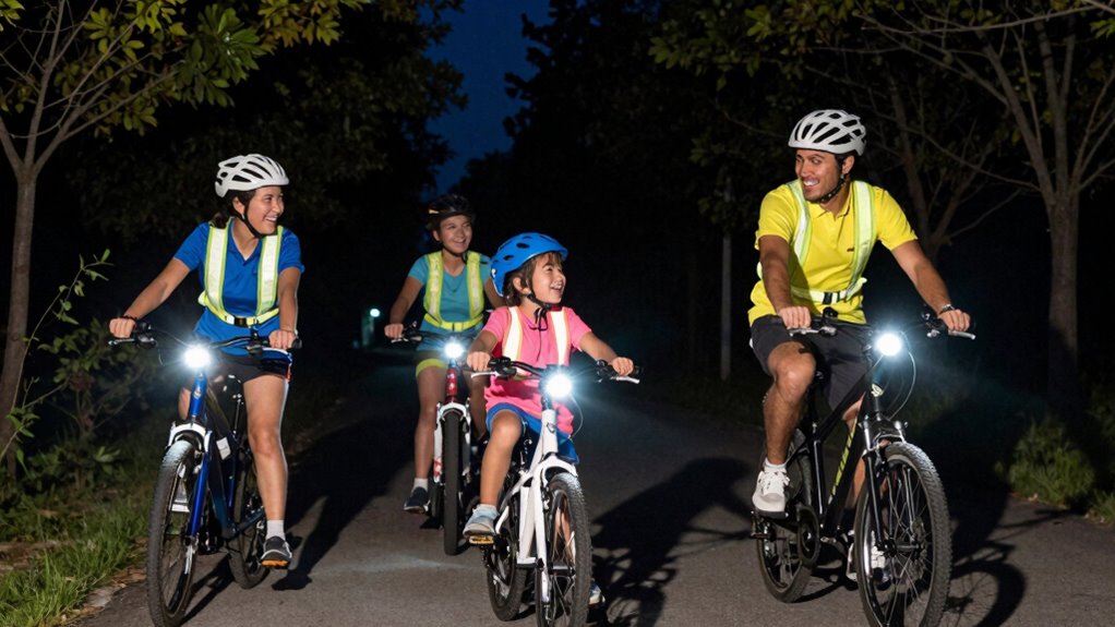 clear safe night riding